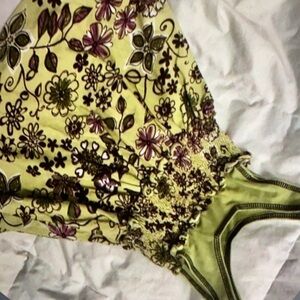 Toddler girls vintage floral design dress